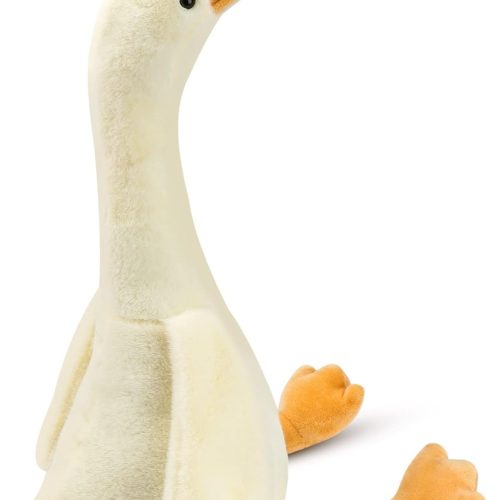 Soft goose body pillow, cute duck and goose design, plush toy suitable for children, baby showers, and birthday gifts