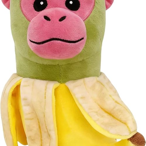 Elephant plush toy with soft and cuddly design, great for kids.