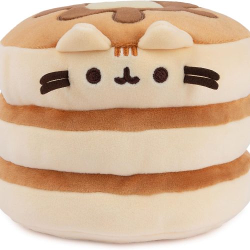 The Cat plush squishy toy with soft material, suitable for ages eight and up.
